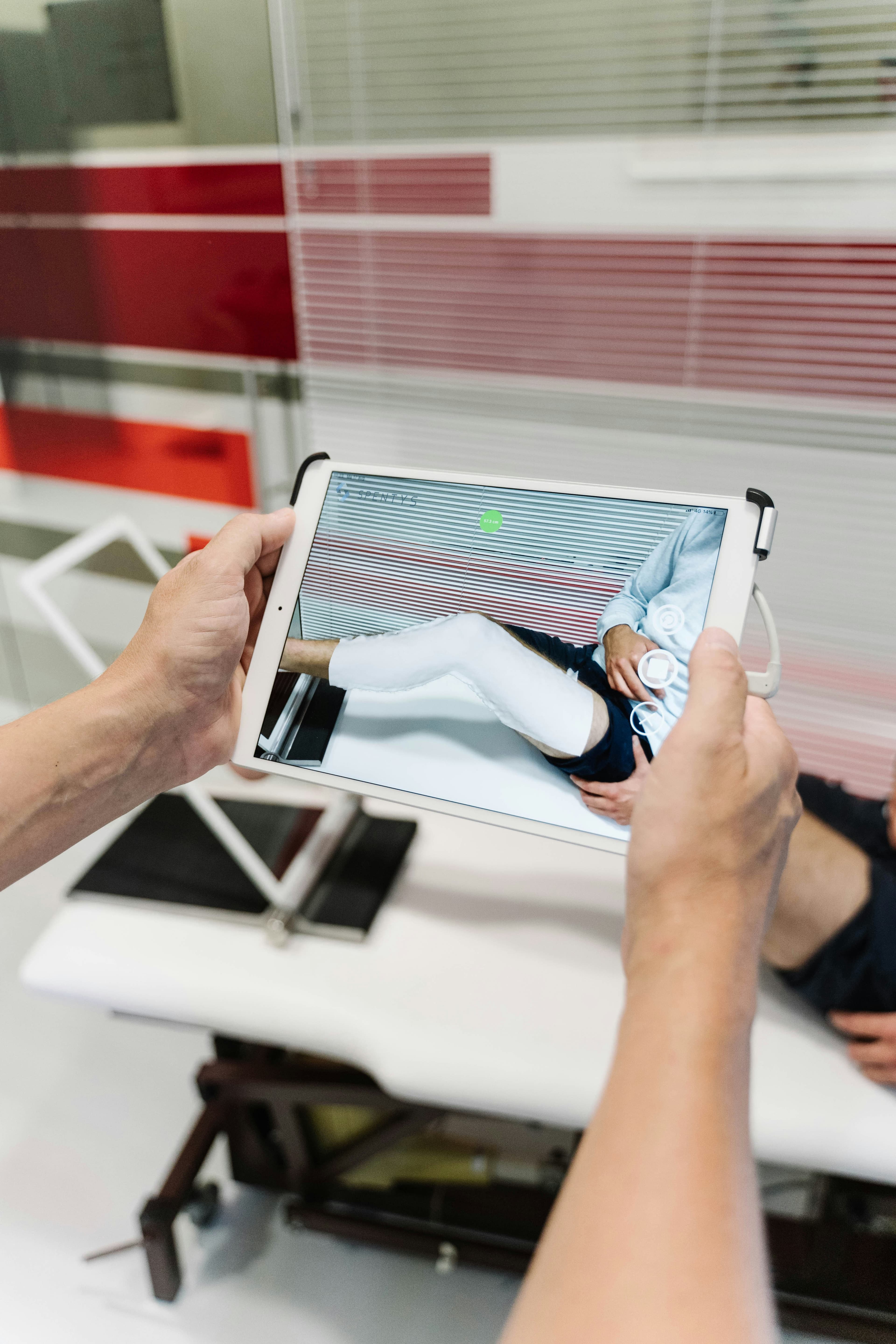 Clinical environment where devices and assets are tracked across departments